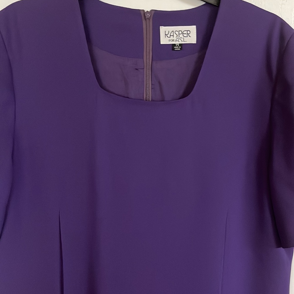 #108 Kasper for A.S.L.  Color:Purple size 14